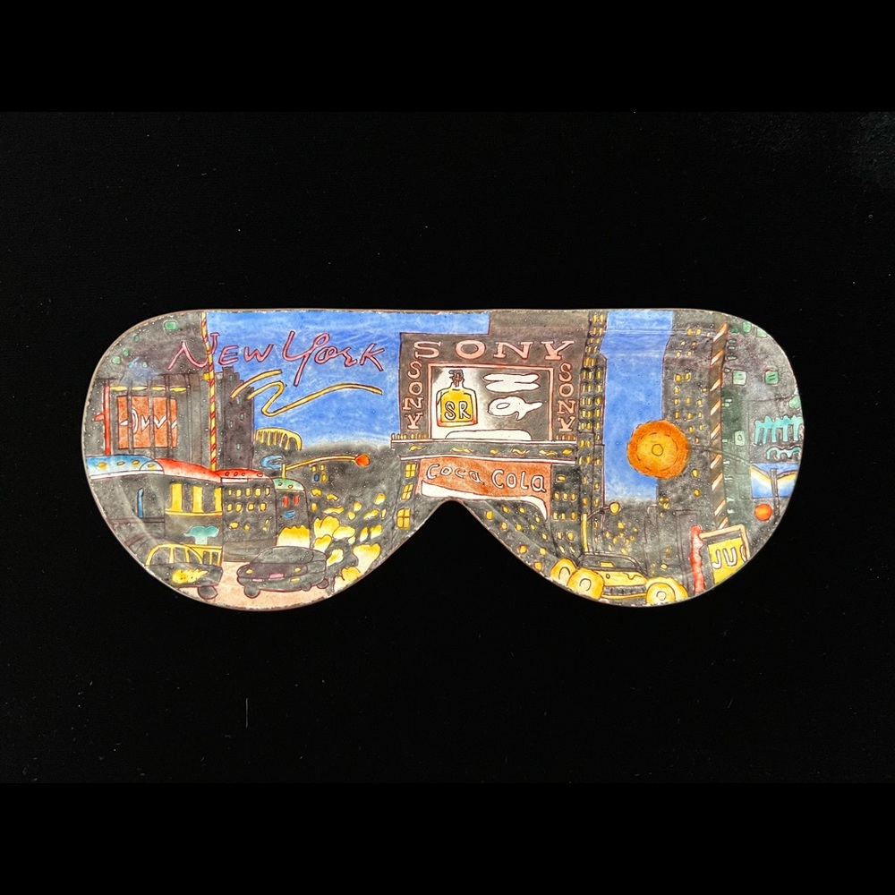 Enamel Eye Glass holder-